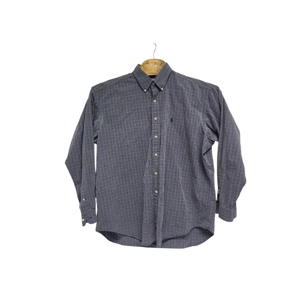 Polo Ralph Lauren Shirt Men's Blake Cotton Long Sleeve Button Down Size XL